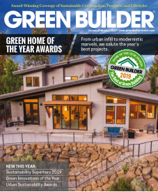 Green Builder January/February 2019 cover