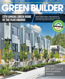 Green Builder January/February 2021 cover