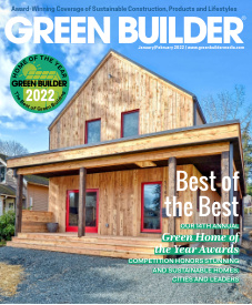 Green Builder January/February 2022 cover