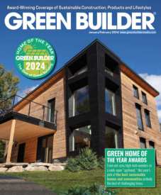 Green Builder January/February 2024 cover