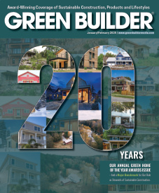 Green Builder January/February 2025 cover