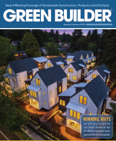 Green Builder January/February 2026 cover
