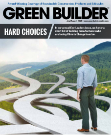 Green Builder July/August 2018 cover