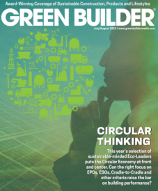 Green Builder July/August 2022 cover