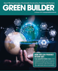 Green Builder July/August 2024 cover