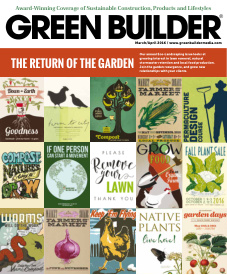 Green Builder March/April 2016 cover