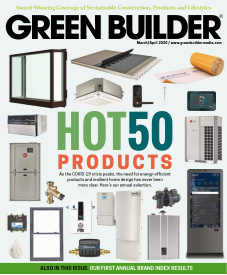 Green Builder March/April 2020 cover