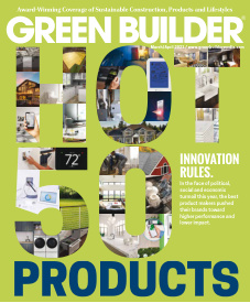 Green Builder March/April 2021 cover