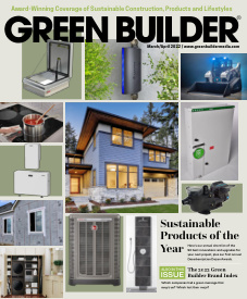 Green Builder March/April 2022 cover