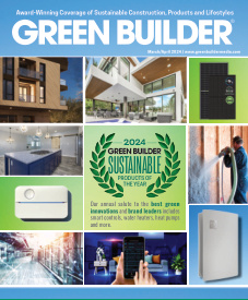 Green Builder March/April 2024 cover
