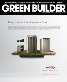 Green Builder May/June 2020 cover