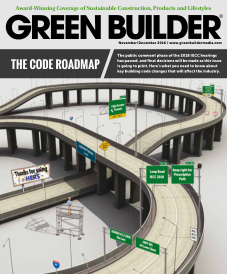 Green Builder November/December 2016 cover