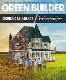 Green Builder November/December 2017 cover