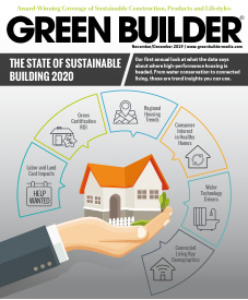 Green Builder November/December 2019 cover