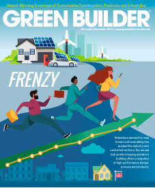 Green Builder November/December 2021 cover