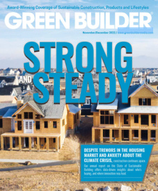 Green Builder November/December 2022 cover