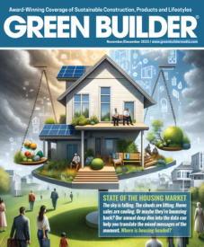 Green Builder November/December 2023 cover