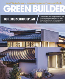 Green Builder September/October 2019 cover