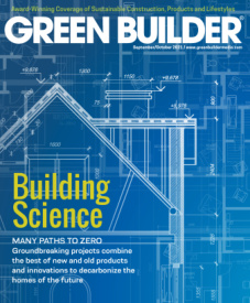 Green Builder September/October 2021 cover