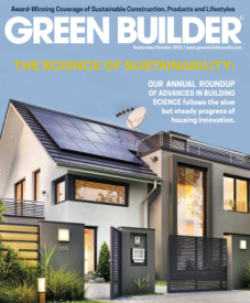 Green Builder September/October 2022 cover